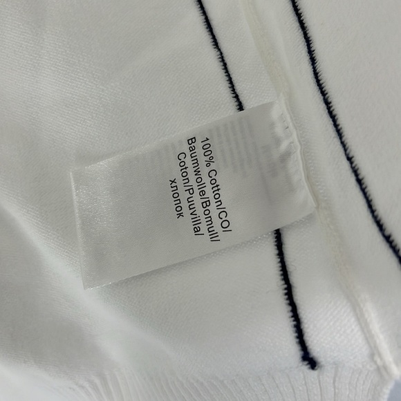 Marble NWT women’s white 1/4 zip large - Picture 5 of 6